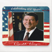 Reagans 100. Geburtstag Mousepad (Vorne)