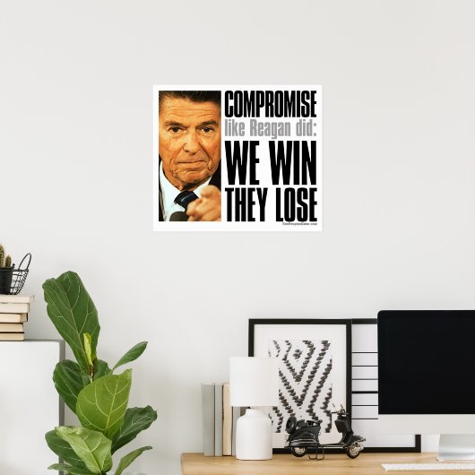 Reagans Kompromissposter Poster (Heimbüro)
