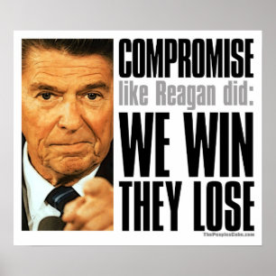 Reagans Kompromissposter Poster