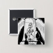 Reagenzglas-Knopf Button (Vorne & Hinten)