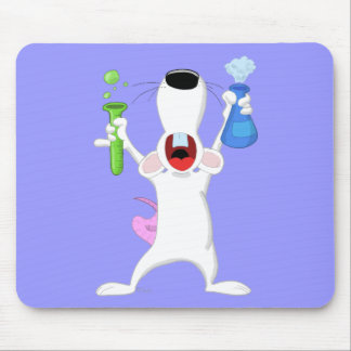 Reagenzglas-Labrador-Ratte Mousepad