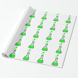 Reagenzglasblasen Geschenkpapier