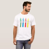 Reagenzgläser T-Shirt (Vorne ganz)