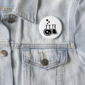Reagenzglasgläser Button (Beispiel)
