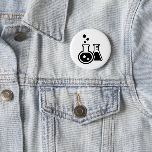 Reagenzglasgläser Button (Beispiel)