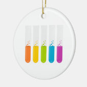 Reagenzröhren Keramik Ornament (Links)