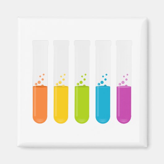 Reagenzröhren Magnet (Vorne)