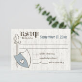 Reaktion auf Hochzeiten in der Renaissance Einladung (Stehend Vorderseite)