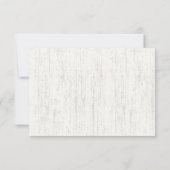 Reaktion auf Hochzeiten in der Renaissance Einladung (Rückseite)