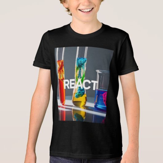 Reaktion Tri-Blend Shirt (Vorderseite)