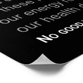 Reaktion vs. Reaktion - Empower Graphics Poster (Ecke)