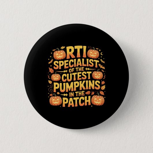 Reaktionsinterventionslehrer Niedlichster Rti-Spez Button (Vorderseite)