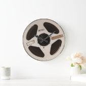 Real-2-Rolle Große Wanduhr (Zuhause)