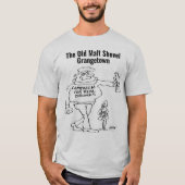 Real Ale oder Micro Pub Funny Cartoon Betrunken T-Shirt (Vorderseite)