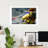 Real American Hero Poster (Heimbüro)