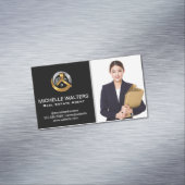 Real Anwesen Agent | Benutzerdefiniertes Agent Magnetische Visitenkarte (Beispiel)