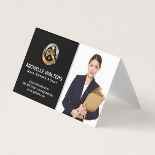 Real Anwesen Agent Benutzerdefiniertes Agent Visitenkarten