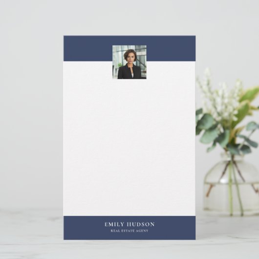 Real Anwesen Agent Briefpapier (Stehend Vorderseite)