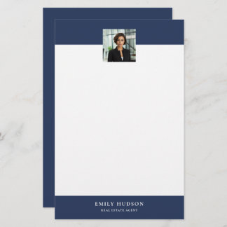 Real Anwesen Agent Briefpapier