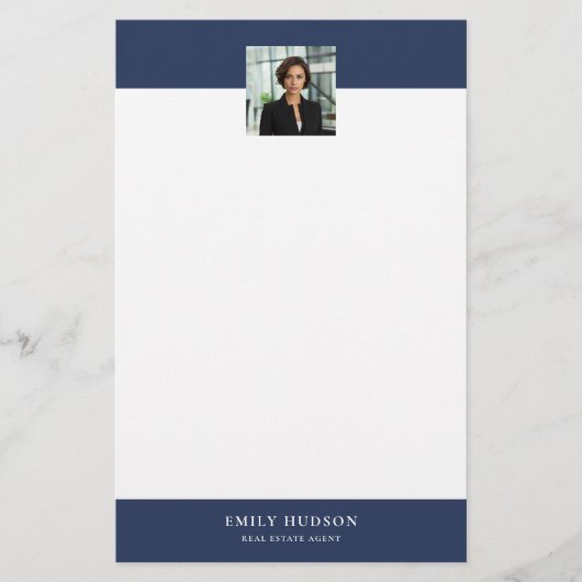 Real Anwesen Agent Briefpapier (Vorderseite)