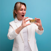 Real Anwesen Agent Broker House Glitzer Gold House Visitenkarte