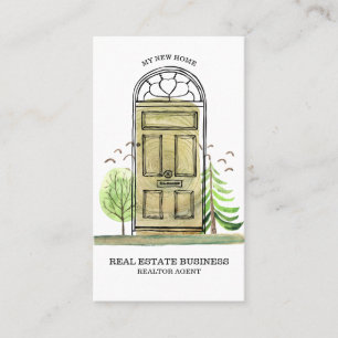 Real Anwesen Agent Broker Neue Zuhause Visitenkarte