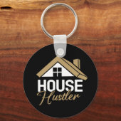 Real Anwesen Agent Broker Realtor House Hustler Schlüsselanhänger (Vorderseite)