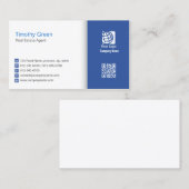 Real Anwesen Agent Business Card Einfach #06 Visitenkarte (Vorne/Hinten)