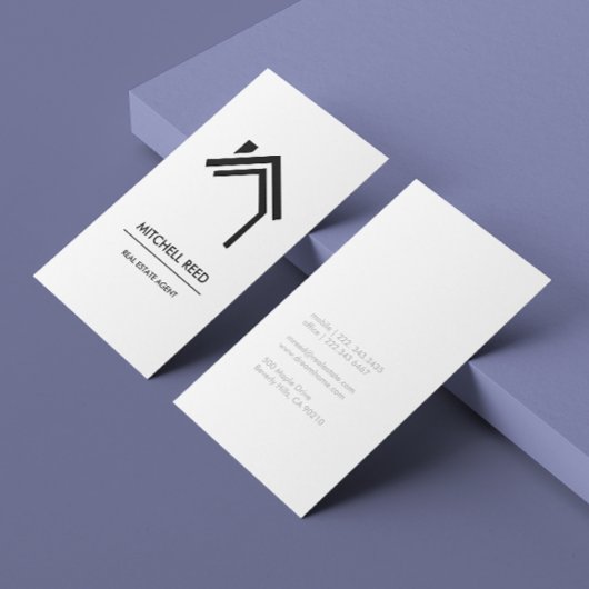 Real Anwesen Agent Business Card Visitenkarte