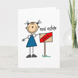 Real Anwesen Agent Card Karte