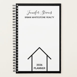 Real Anwesen Agent Custom Realtor 2023-2024 Planer