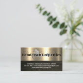 Real Anwesen Agent | Eigenschaften | Skelettschlüs Visitenkarte (Stehend Vorderseite)