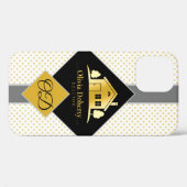 Real Anwesen Agent | Exklusive Goldene Zuhause Case-Mate iPhone Hülle (Rückseite (Horizontal))