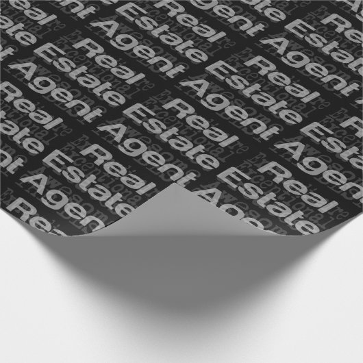 Real Anwesen Agent Extraordinator Geschenkpapier (Ecke)