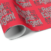 Real Anwesen Agent Extraordinator Geschenkpapier (Rolleneckpunkt)