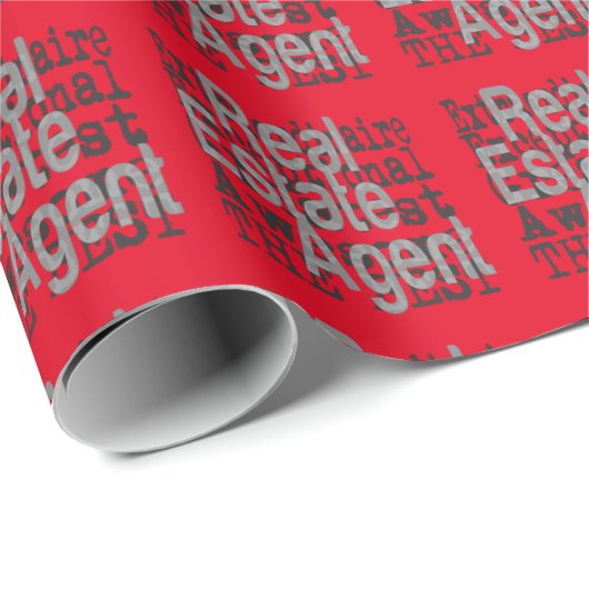 Real Anwesen Agent Extraordinator Geschenkpapier (Rolleneckpunkt)