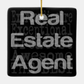 Real Anwesen Agent Extraordinator Keramikornament (Rückseite)