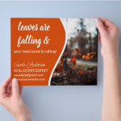 Real Anwesen Agent FALL CARD - Flyer (Hand)