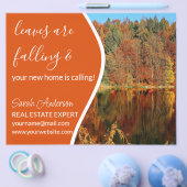 Real Anwesen Agent FALL CARD - Flyer (Einzeln)