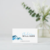 Real Anwesen Agent | Führungskraft Script Visitenkarte (Stehend Vorderseite)