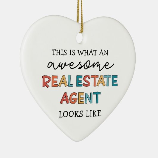 Real Anwesen Agent Funny Phantastisch Realtor Gesc Keramik Ornament (Rechts)