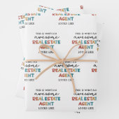 Real Anwesen Agent Funny Phantastisch Realtor Geschenkpapier Set (Beispiel)