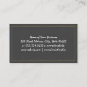 Real Anwesen Agent | Gemeinschaft der Zuhause Visitenkarte (Rückseite)