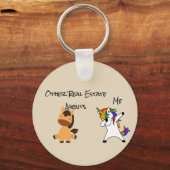 Real Anwesen Agent Geschenk für Pferde Kletterhexe Schlüsselanhänger (Vorderseite)
