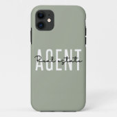Real Anwesen Agent | Geschenke für Realtor Case-Mate iPhone Hülle (Rückseite)