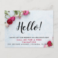 Real Anwesen Agent HELLO CARD