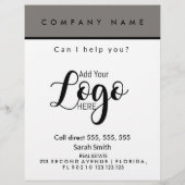 Real Anwesen Agent HELLO CARD - Flyer (Hinten)
