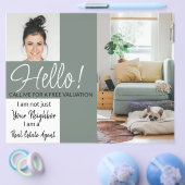 Real Anwesen Agent HELLO CARD - Flyer (Einzeln)