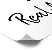 Real Anwesen Agent HELLO CARD - Flyer Poster (Ecke)