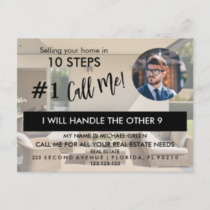 Real Anwesen Agent HELLO Frühjahrsvorstellung Ankündigungspostkarte